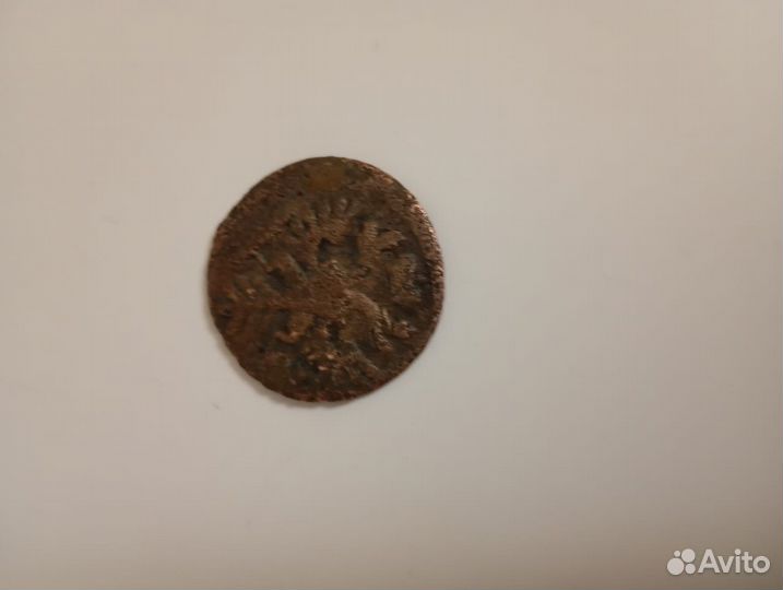 Монета деньга 1737