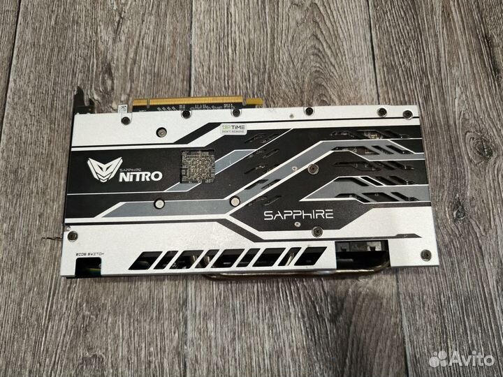 Видеокарта rx580 8gb sapphire nitro