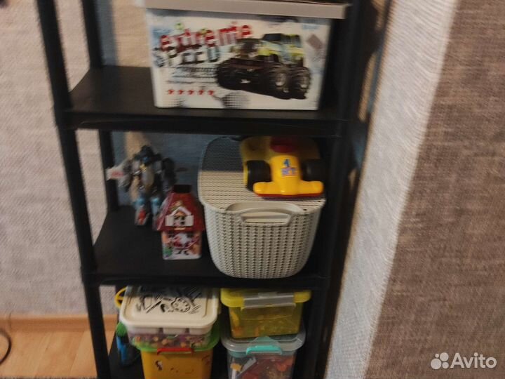 Стеллаж пластиковый