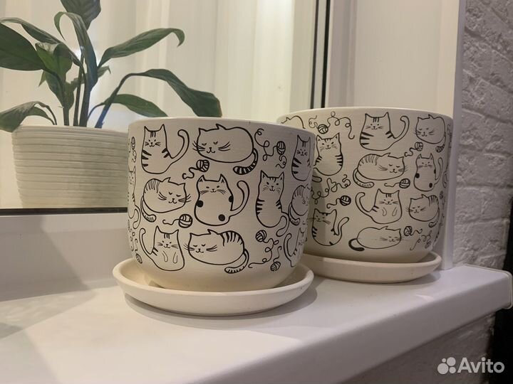 Горшок керамический IKEA