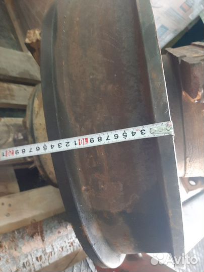 Колеси крановые К2Р 630х150 с буксами Тельфер таль