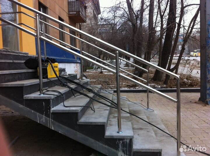 Перила из нержавеющей стали