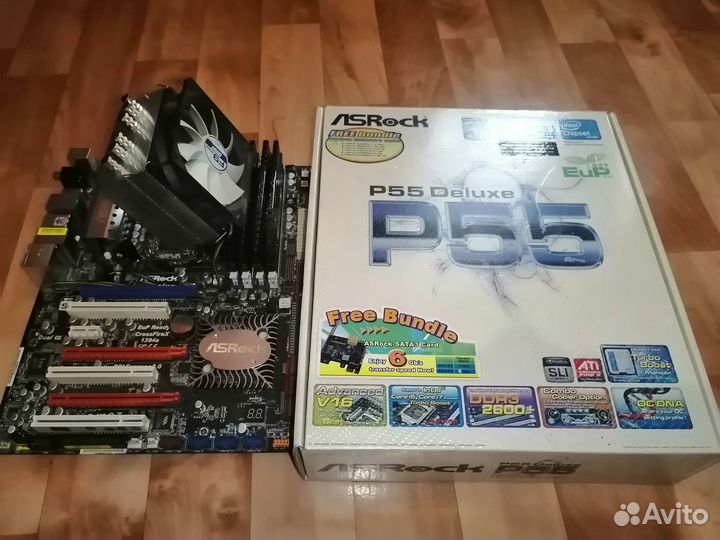 Комплект Core i5-750/ASRock P55/16Gb/GTS450 1Gb