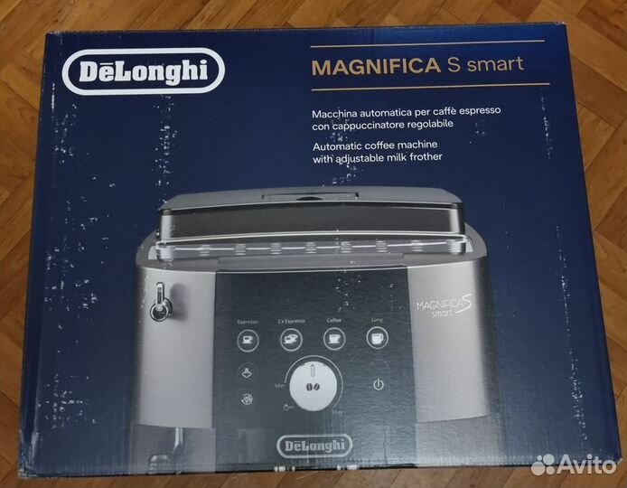 Новая кофемашина DeLonghi Magnifica ecam 250.31.sb