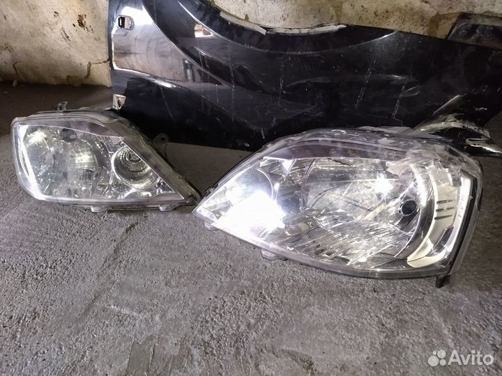 Фары на renault logan 2