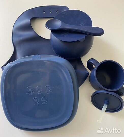 Детская силиконовая посуда