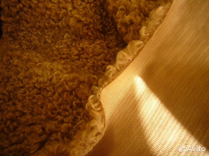 Мех искусственный барашек готовый отрез 100 х 160