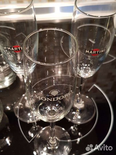 Бокалы для шампанского,виски,коньяка, бренди