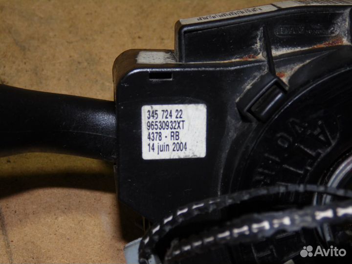 Подрулевые переключатели Пежо 307