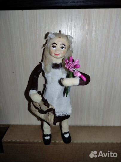 Ватные игрушки ручная работа