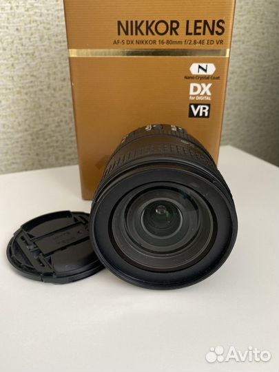 Объектив Nikon 16-80 mm, f/ 2.8 – 4