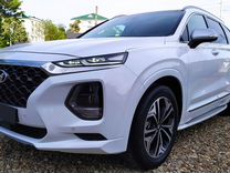 Hyundai Santa Fe 2.0 AT, 2019, 75 600 км, с пробегом, цена 3 480 000 руб.