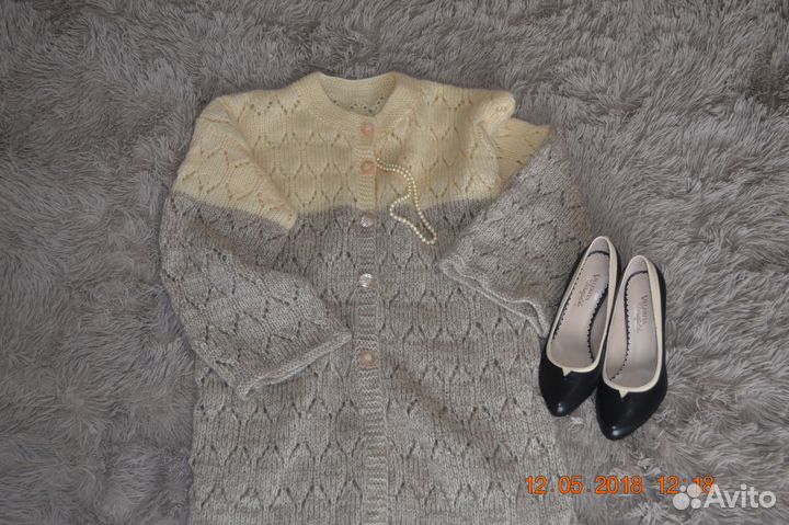 Кардиган вязаный