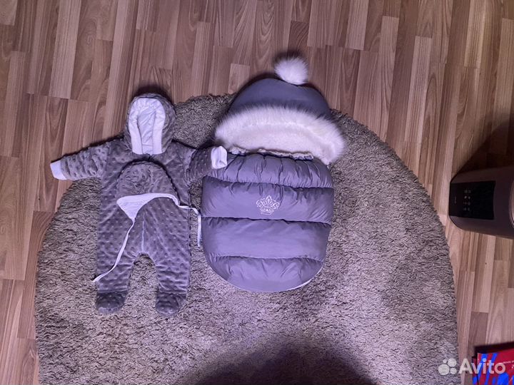 Конверт на выписку зимний