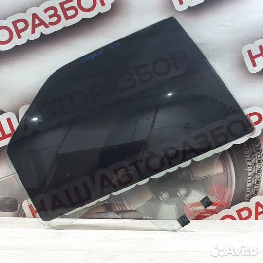 Стекло двери заднее правое Renault Logan 1 седан