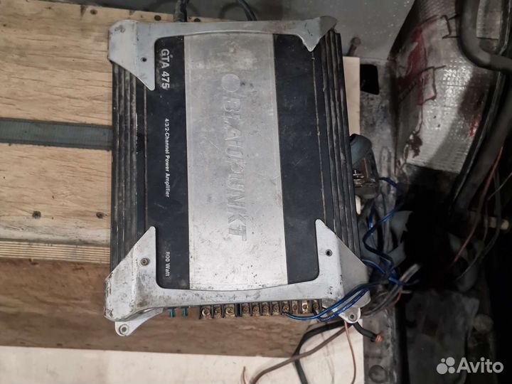 Усилитель 4х канальный бу