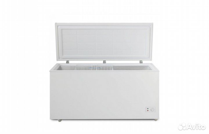 Морозильный ларь с глухой крышкой бирюса 455 кх