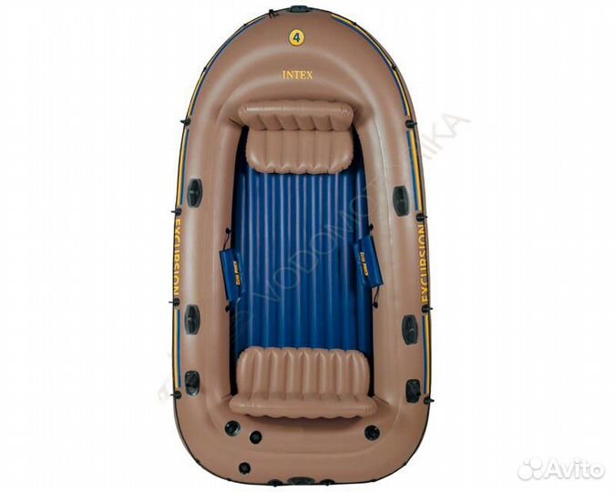 Лодка надувная Intex excursion 3