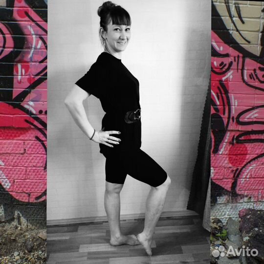 Футболка и велосипедки