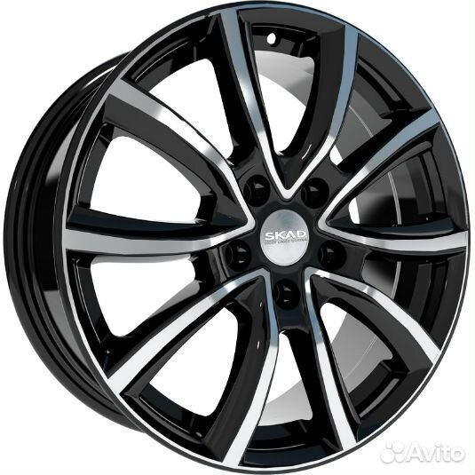 R17 5x108 7J ET50 D63,3 Скад Онтарио алмаз