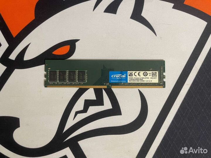 Оперативная память 2x8GB DDR4