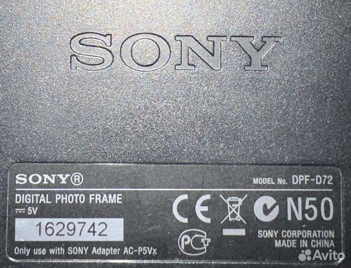 Цифровая фоторамка sony