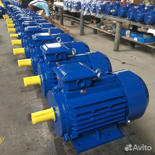 Электродвигатель аир 160S2 15кВт 3000об новый