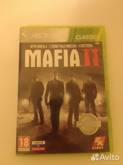Mafia 2 Xbox 360 Лицензия