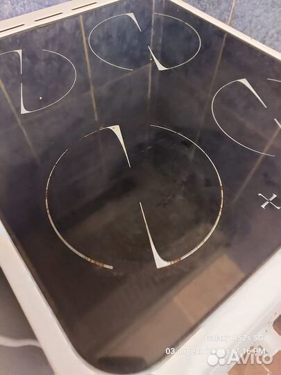 Плита электрическая Б/у с духовкой