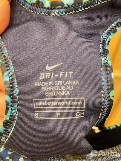 Nike dri fit топ