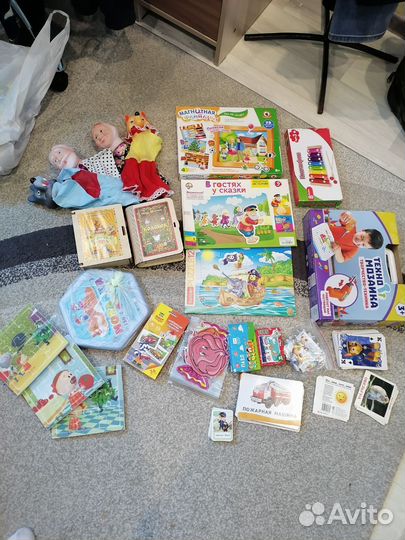 Игрушки разные пакетами