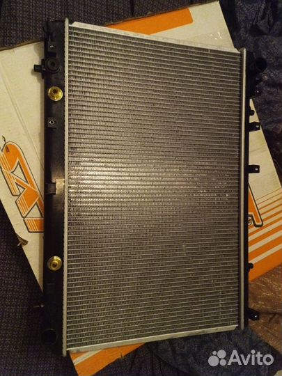 Радиатор охлаждения на ssangyong korando, musso
