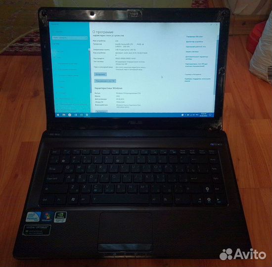 Ноутбук asus k42j