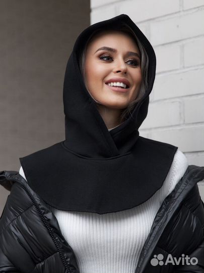 Капор съемный капюшон на флисе