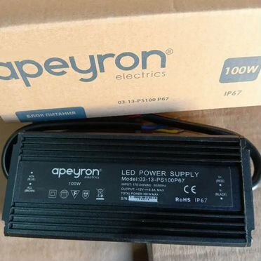 Блок питания 12v 100w ip67