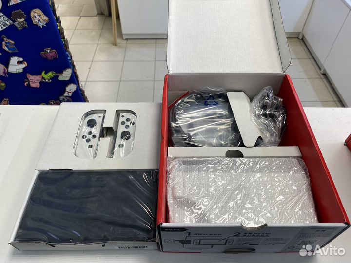 Новый прошитый Switch Oled 128gb hwfly