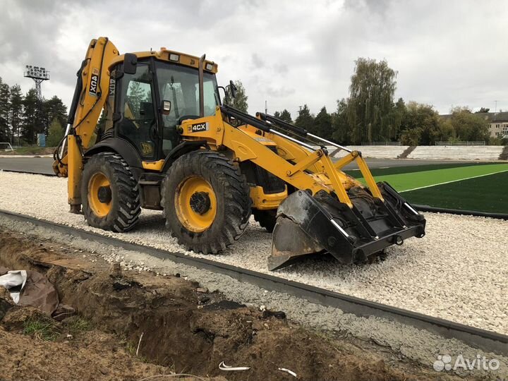 Услуги Экскаватора - погрузчика JCB 4CX