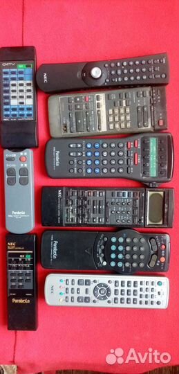 Пульты для видеоаппаратуры mitsubishi, NEC