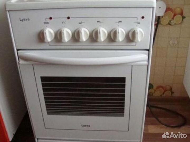 Кухонная плита Лысьва эп 401 ст белая, без крышки