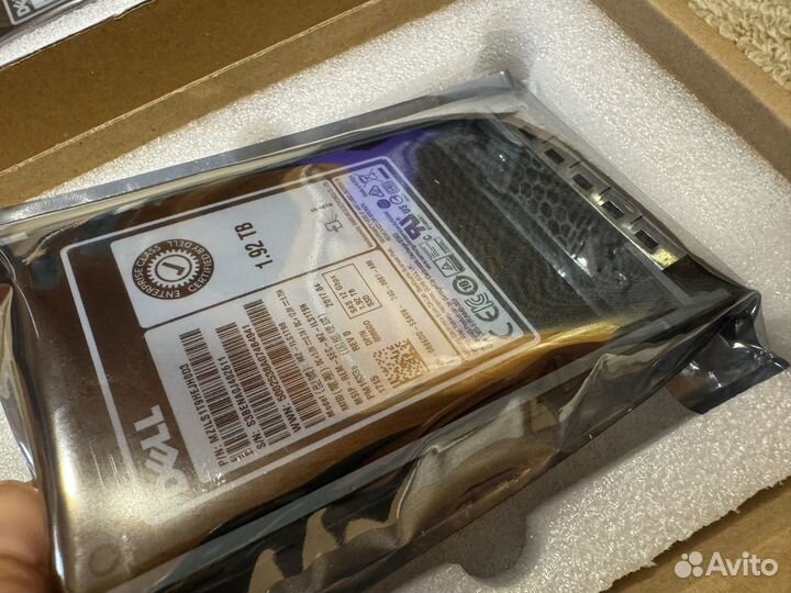 SSD диск 1,92 тб Dell новый