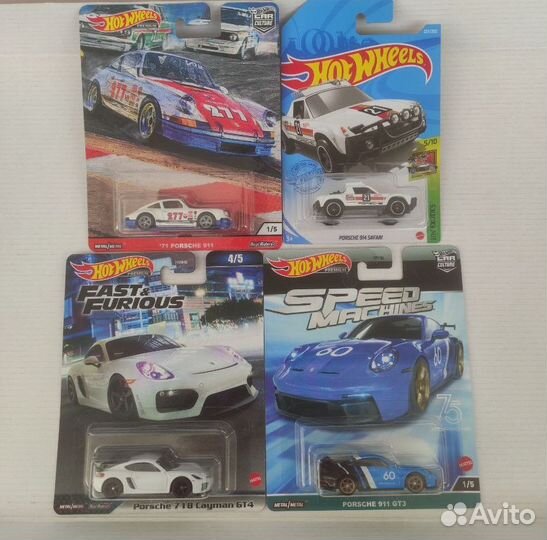 Hot Wheels подборка Porsche