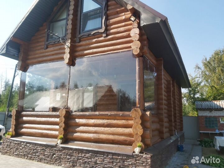 Гибкие и мягкие окна для беседок