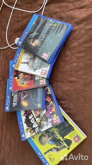 Sony playstation 4 slim 1tb с играми