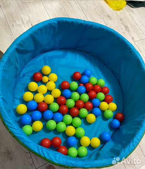 Сухой бассейн с шариками бу