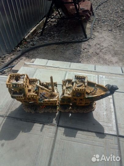 Грот для аквариума