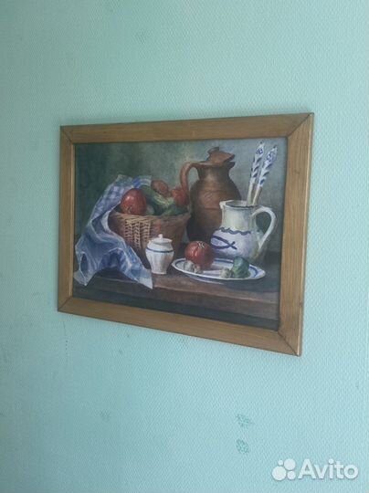 Натюрморт акварелью