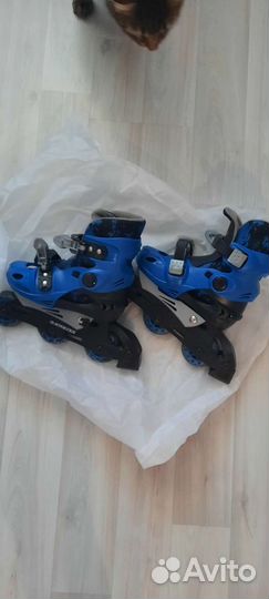 Роликовые коньки детские раздвижные