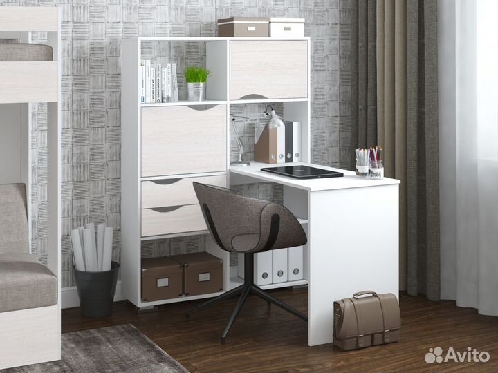 Стол компьютерный угловой Лаворо лев