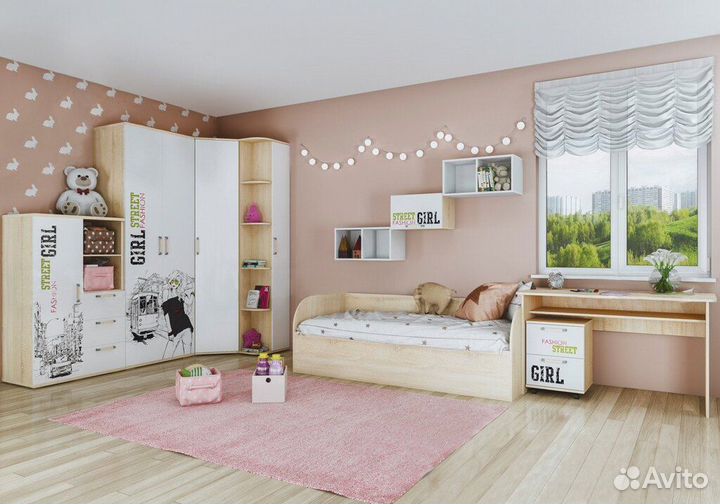 Кровать детская с подъёмным механизмом