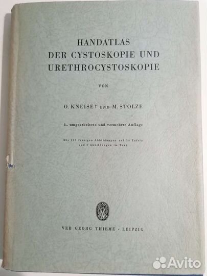 Handatlas der cystoskopie und urethrocystoskopie